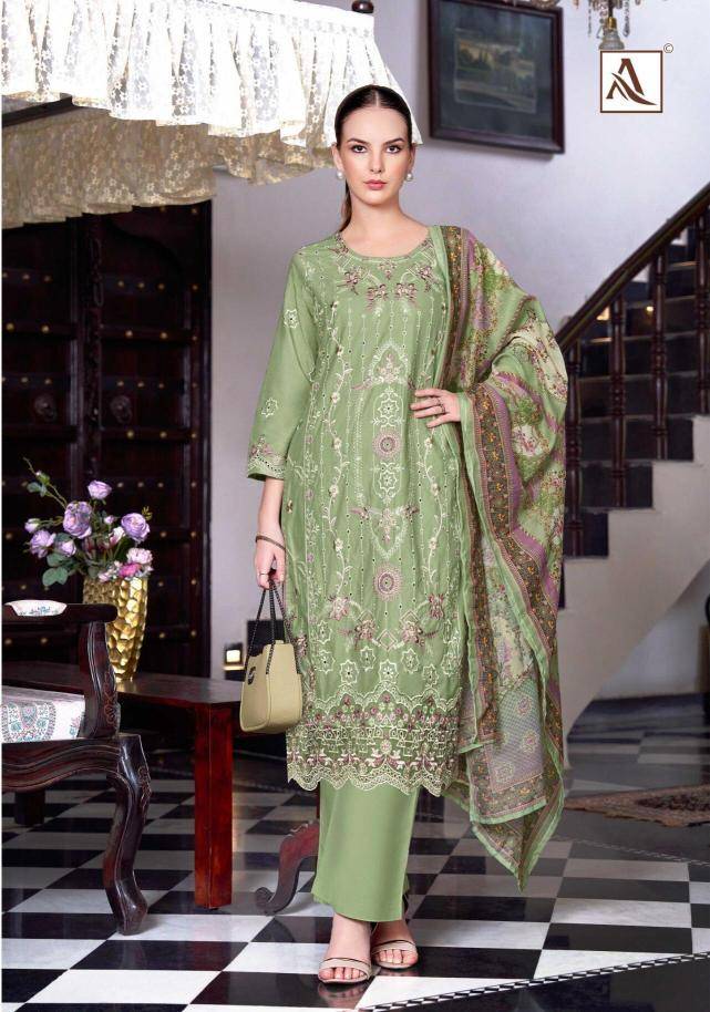 Alok suit the libas Dress materials wholesale price in hydrabad